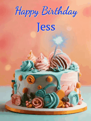 Happy Birthday Jess GIF