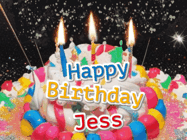 Happy Birthday Jess GIF