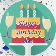 Happy Birthday Jess GIF