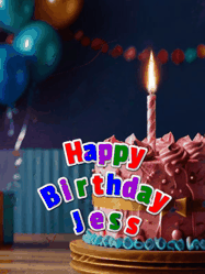 Happy Birthday Jess GIF