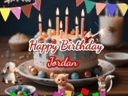 Happy Birthday Jordan GIF