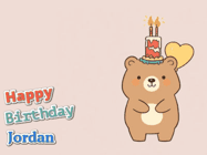 Happy Birthday Jordan GIF
