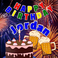Happy Birthday Jordan GIF