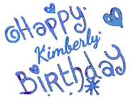 Happy Birthday Kimberly GIF