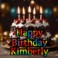 Happy Birthday Kimberly GIF