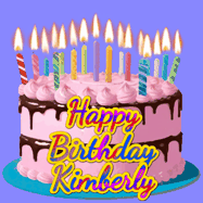Happy Birthday Kimberly GIF
