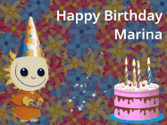 Happy Birthday Marina GIF