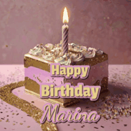 Happy Birthday Marina GIF