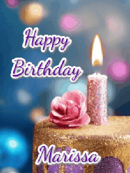 Happy Birthday Marissa GIF