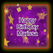 Happy Birthday Marissa GIF