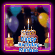 Happy Birthday Marissa GIF