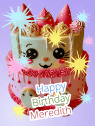 Happy Birthday Meredith GIF