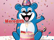 Happy Birthday Meredith GIF