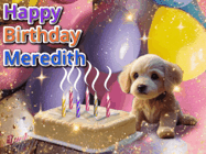 Happy Birthday Meredith GIF