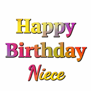 Happy Birthday Niece GIF