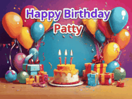 Happy Birthday Patty GIF