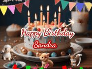 Happy Birthday Sandra GIF