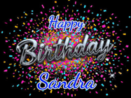 Happy Birthday Sandra GIF