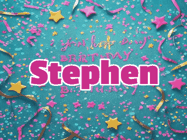 Happy Birthday Stephen GIF
