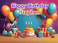 Happy Birthday Stephen GIF