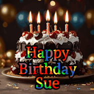 Happy Birthday Sue GIF