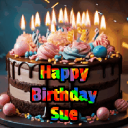 Happy Birthday Sue GIF