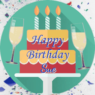 Happy Birthday Sue GIF