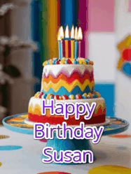 Happy Birthday Susan GIF