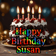 Happy Birthday Susan GIF