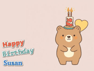 Happy Birthday Susan GIF