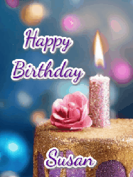Happy Birthday Susan GIF