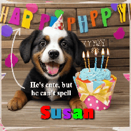 Happy Birthday Susan GIF