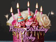 Happy Birthday Vicky GIF