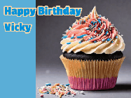 Happy Birthday Vicky GIF