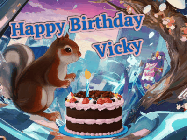Happy Birthday Vicky GIF