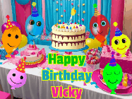 Happy Birthday Vicky GIF