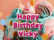 Happy Birthday Vicky GIF