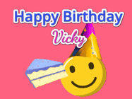 Happy Birthday Vicky GIF
