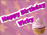 Happy Birthday Vicky GIF