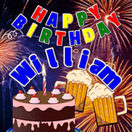 Happy Birthday William GIF