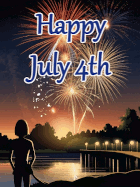 July 4th GIF with sparklers above and below