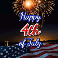 Fireworks for July 4th GIF