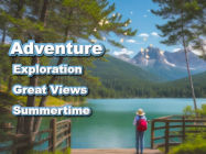 summer gifs,summer,summertime,vacation,travel,holiday,tropical,mountain,campling 5