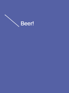 GIF: Chick brings a beer