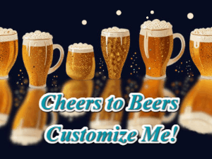 GIF: Mugs of Beer for Cheer