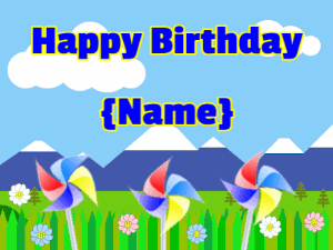 Happy Birthday GIF:Birthday Balloons Sticker