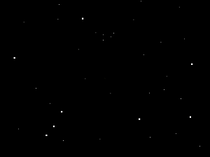 Happy Birthday GIF:Happy happy happy birthday star field