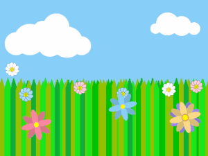 Happy Birthday GIF:Walk into a Birthday pink Cake Meadow colors red red