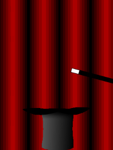 Happy Birthday GIF:Magical birthday gif with pink cake