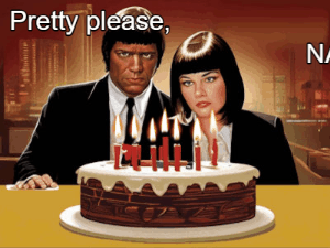Happy Birthday GIF:Pretty Please